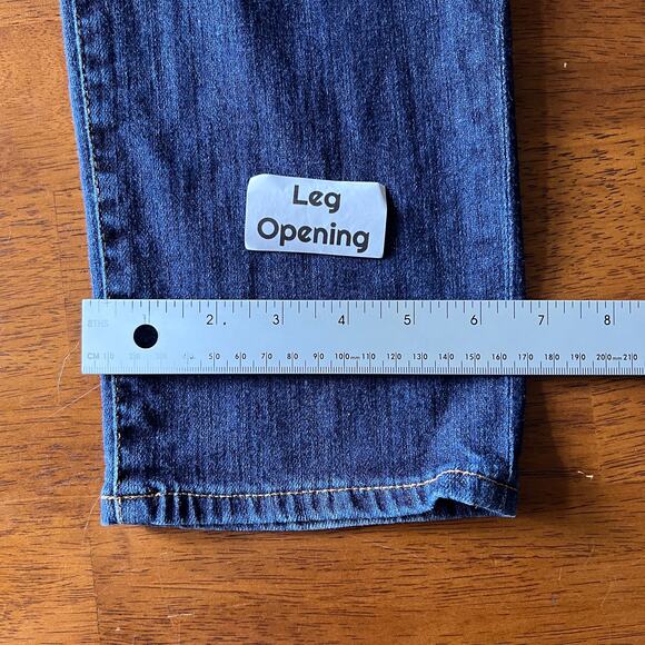 AG Adriano Goldschmied Women’s 32R Cigarette Leg Jeans Stretch Denim Slim Preppy - Picture 10 of 11